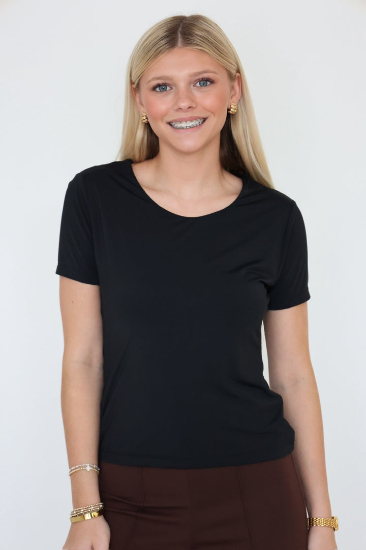 Seema T-Shirt- Black