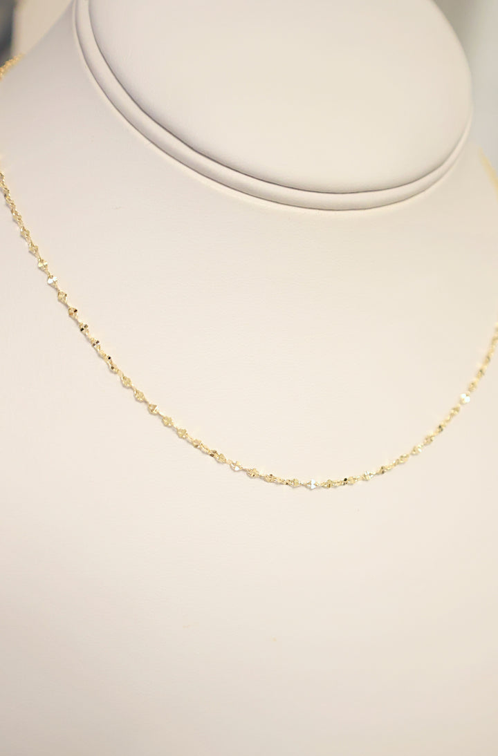 Golden Chain Necklace - Gold Plated