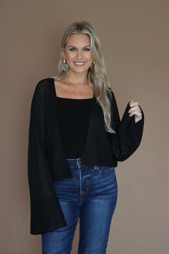 Michelle Cardigan - Black