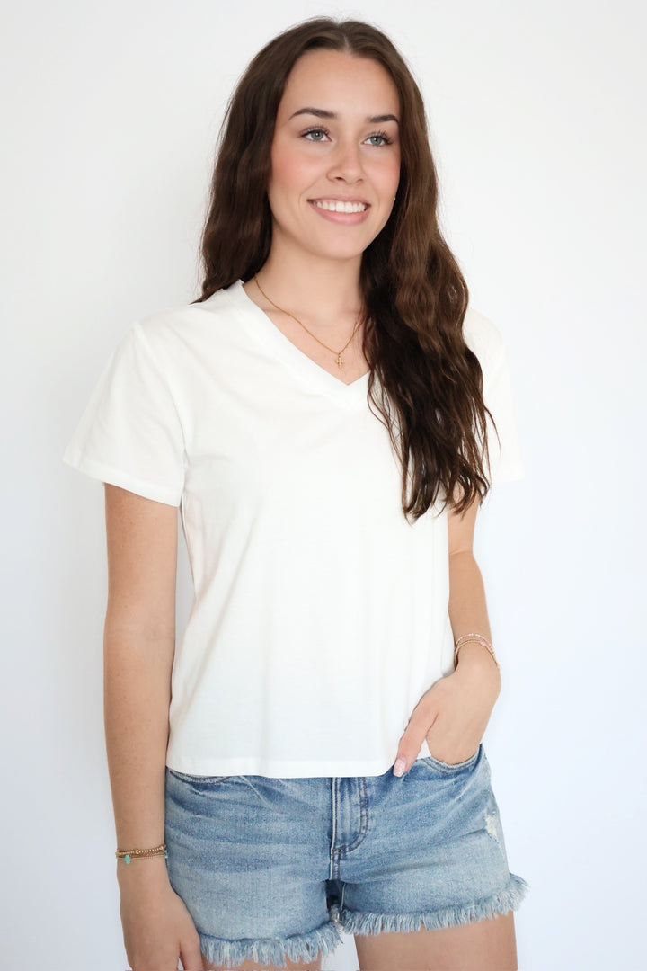 Amaya Tee - White