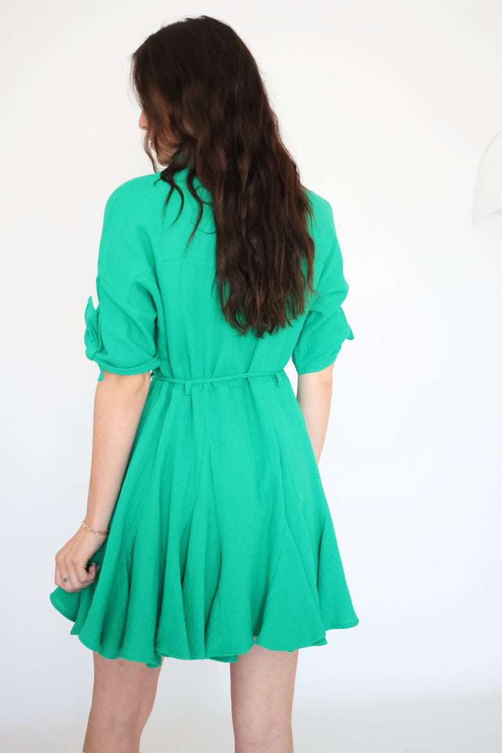 Thea Button Up Dress
