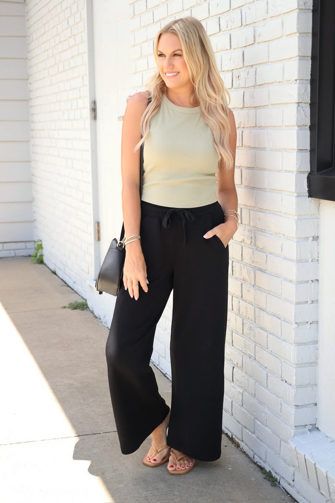 Ribbed Bra Top- Khaki Green