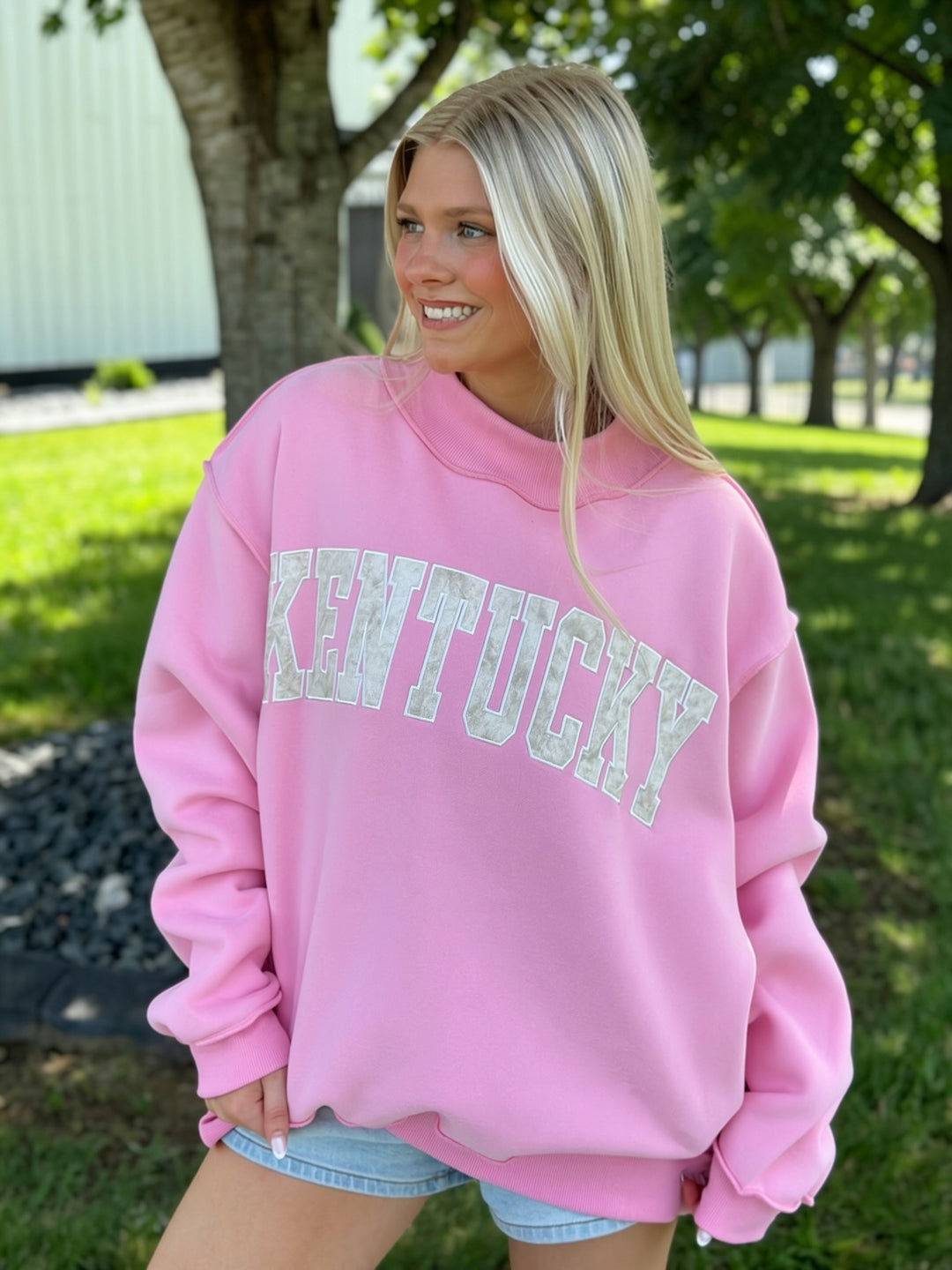 Camo Kentucky Mock Neck