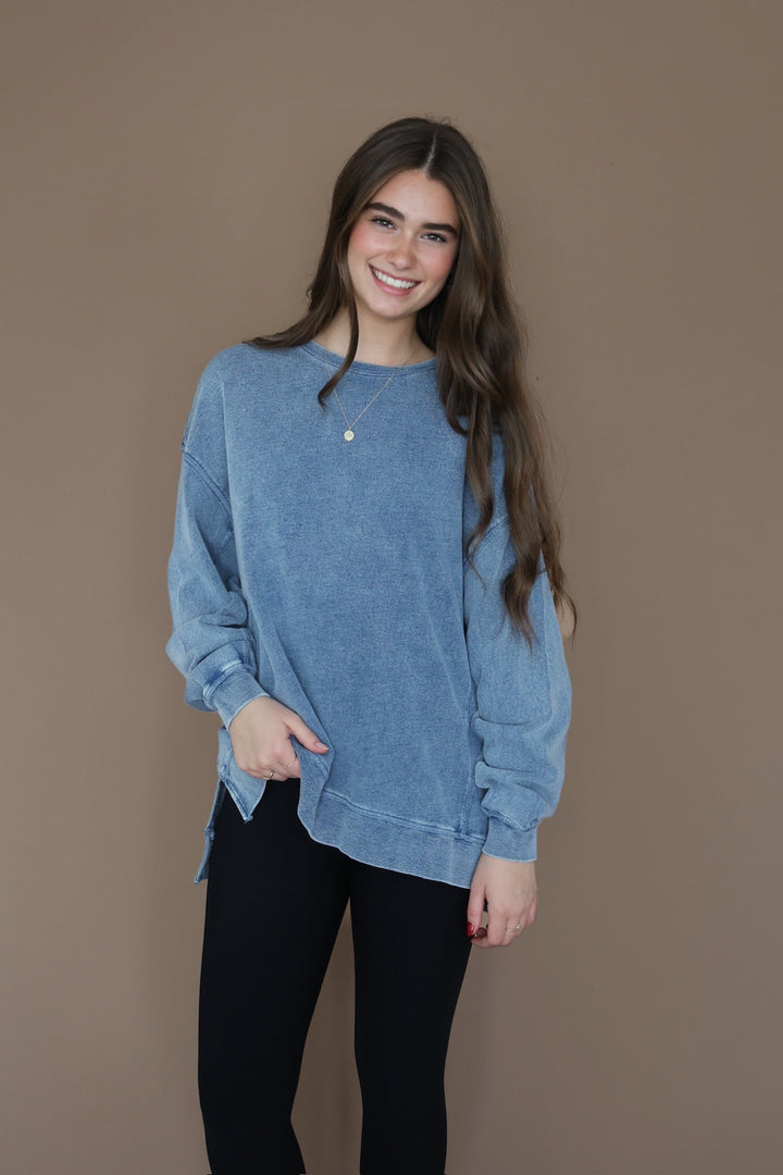 Modern Weekender- Medium Indigo