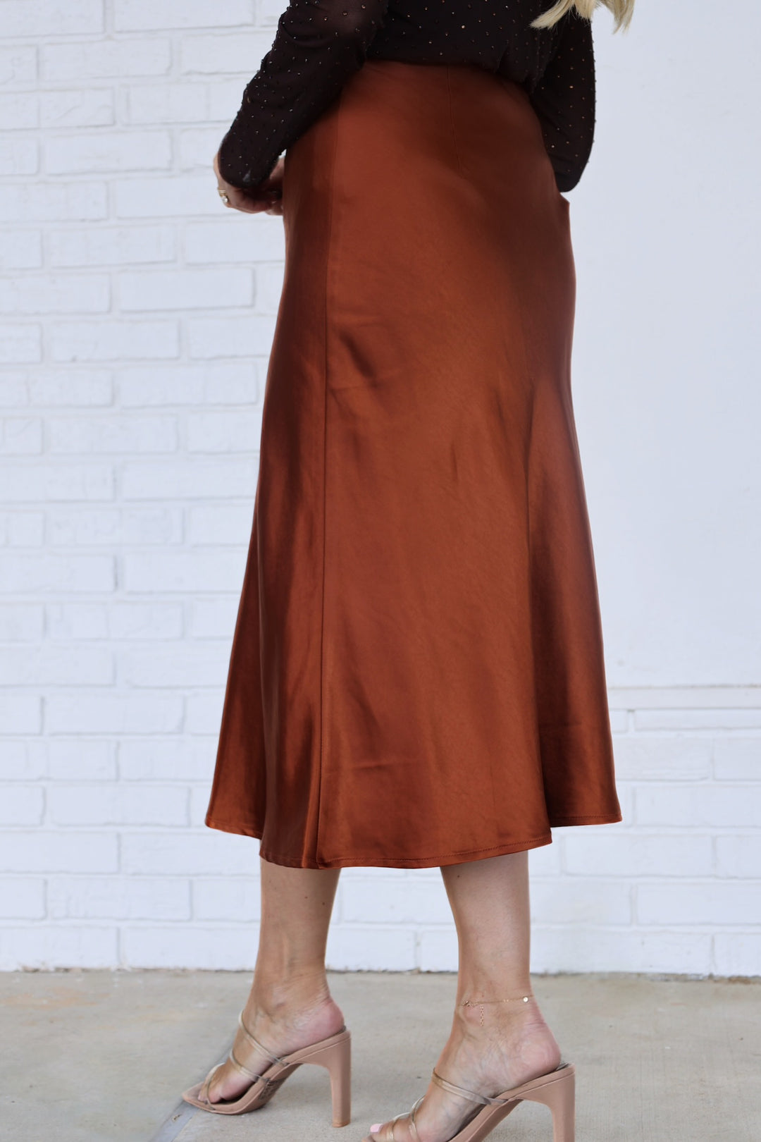 Lincoln Satin Skirt