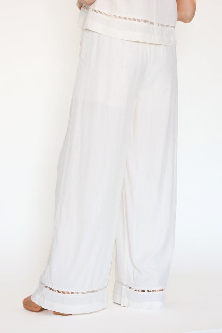 Lydie Lace Trim Pant