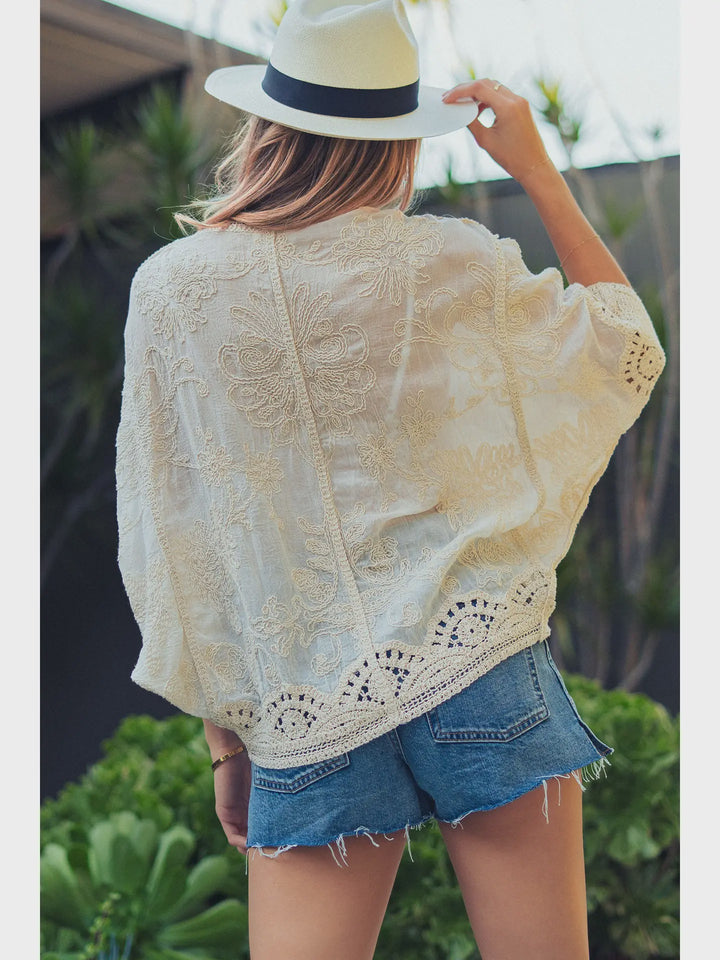 Farrah Crochet Top