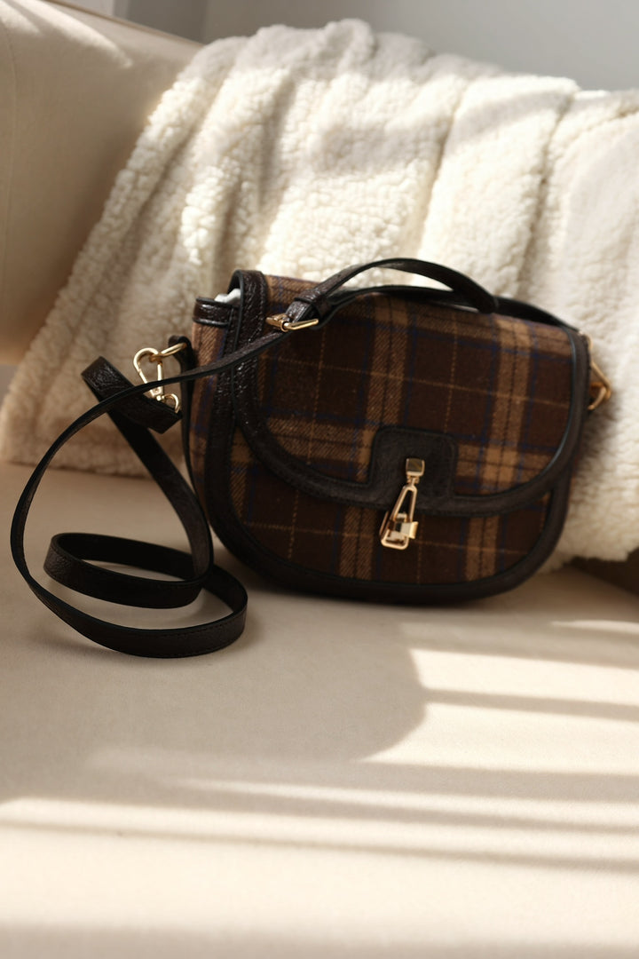 Calloway Plaid Crossbody