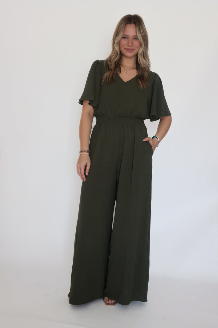 Mellie Wide Leg Jumpsuit