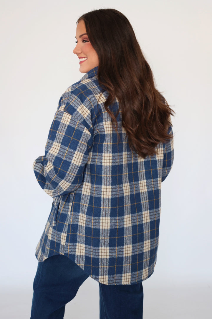 Hallie Plaid Shacket