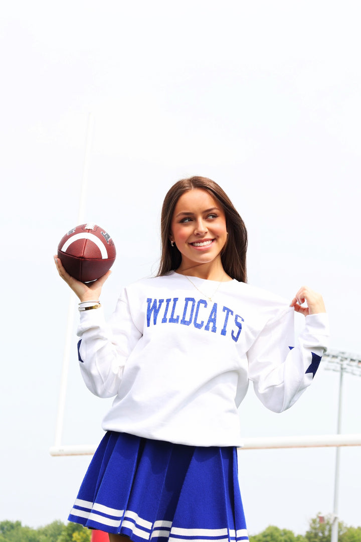 Wildcats Glitter Sweatshirt