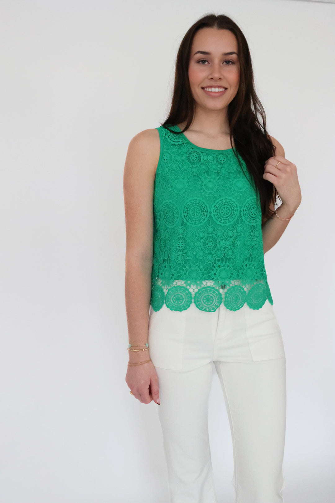 Daisy Lace Top