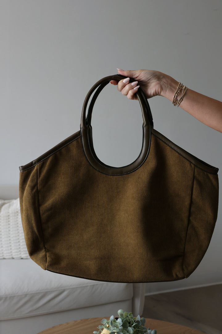 Piper Corduroy Tote