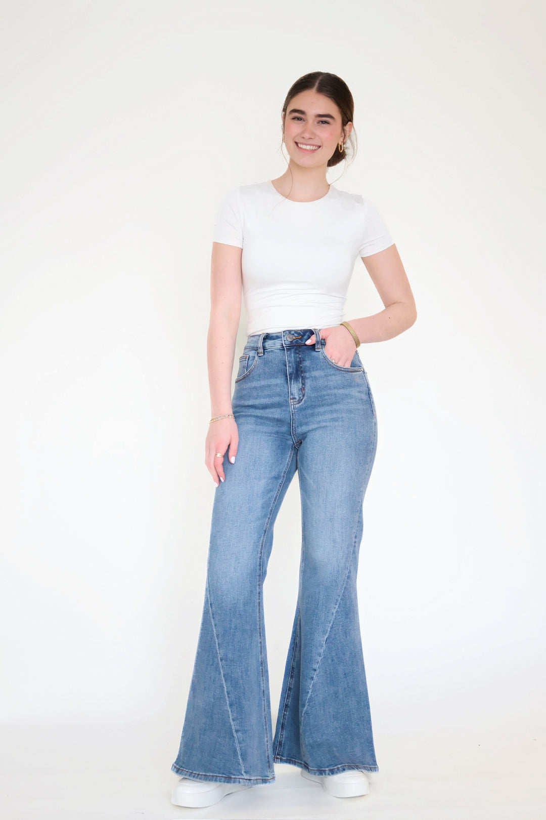 Hannah Palazzo Jeans