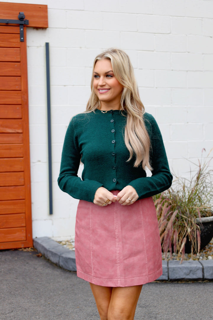 Russel Leather Skirt