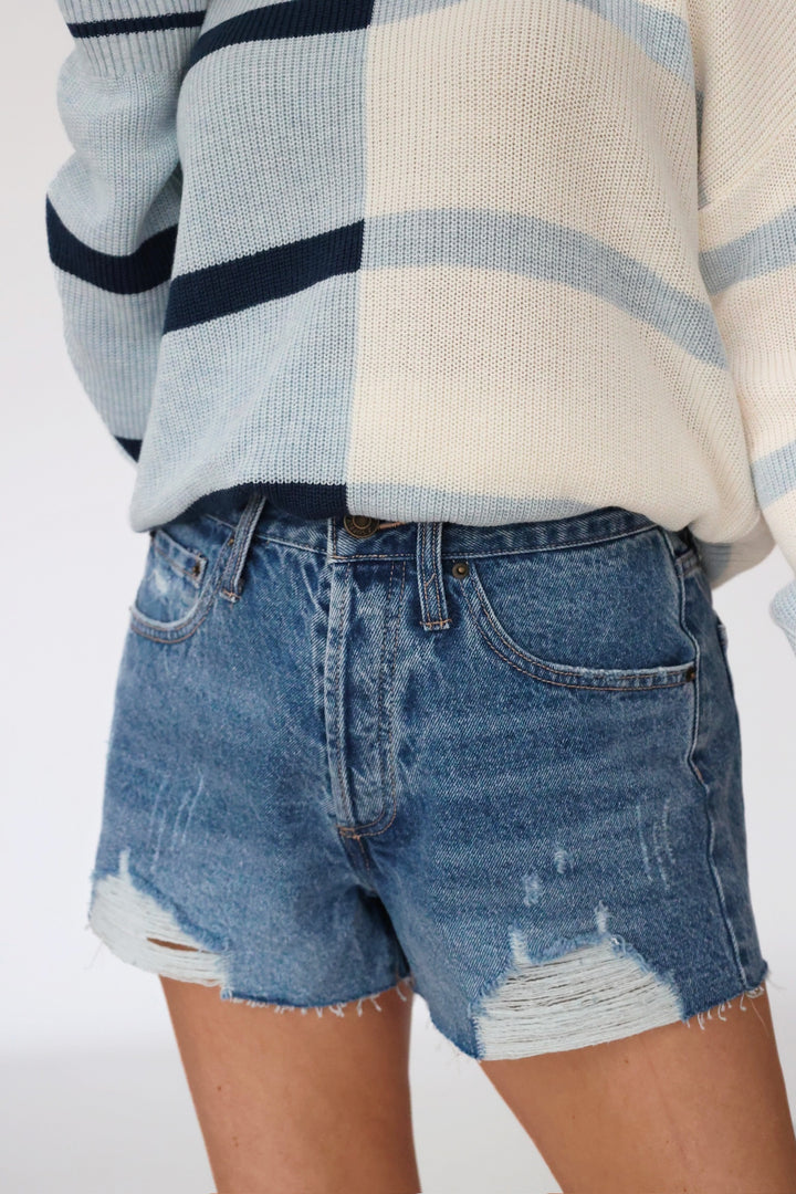 Classic Hi-Rise Denim Short - Vintage Indigo