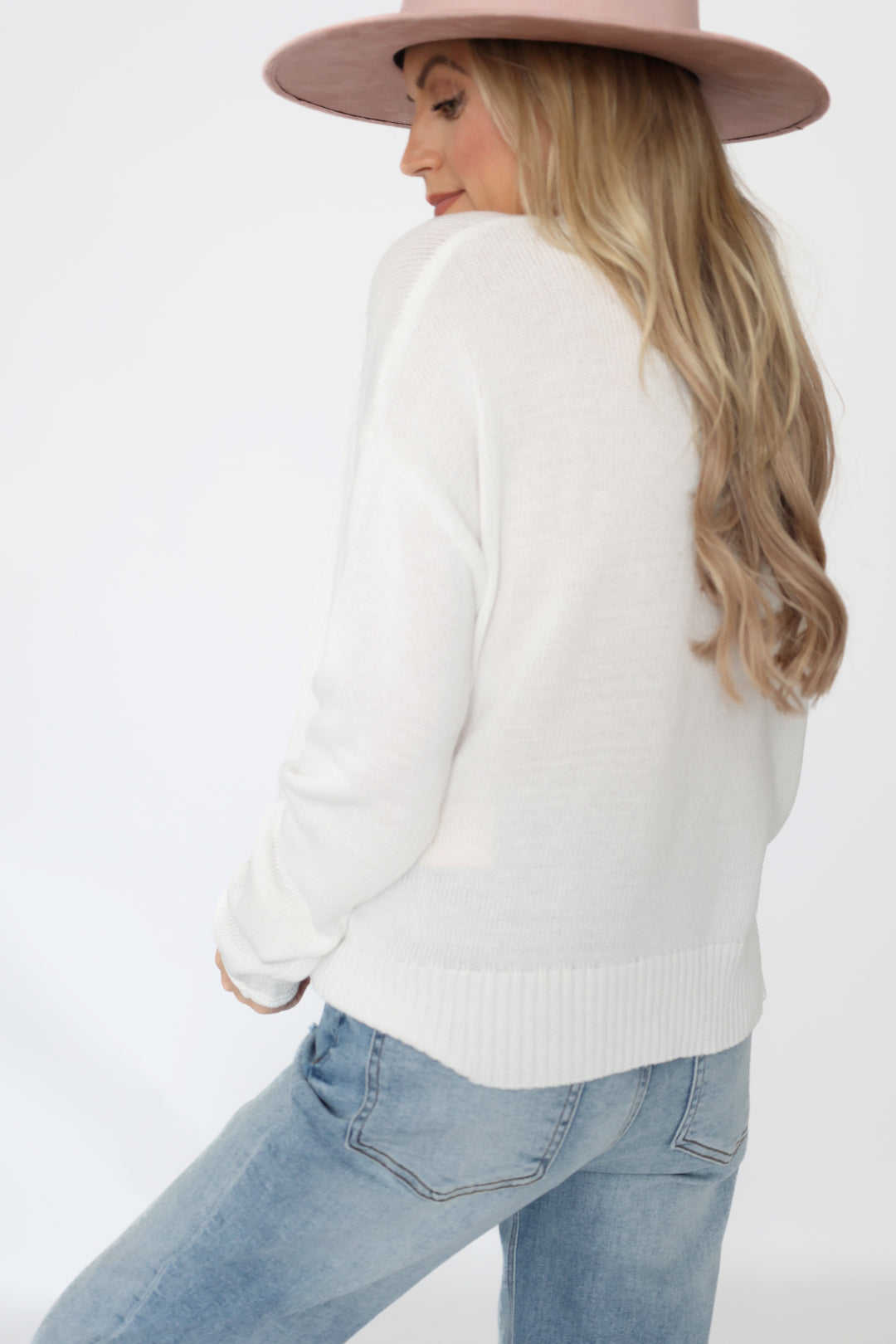 Sienna Sweater - White