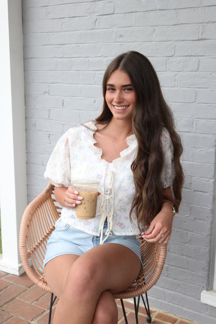 May Floral Top