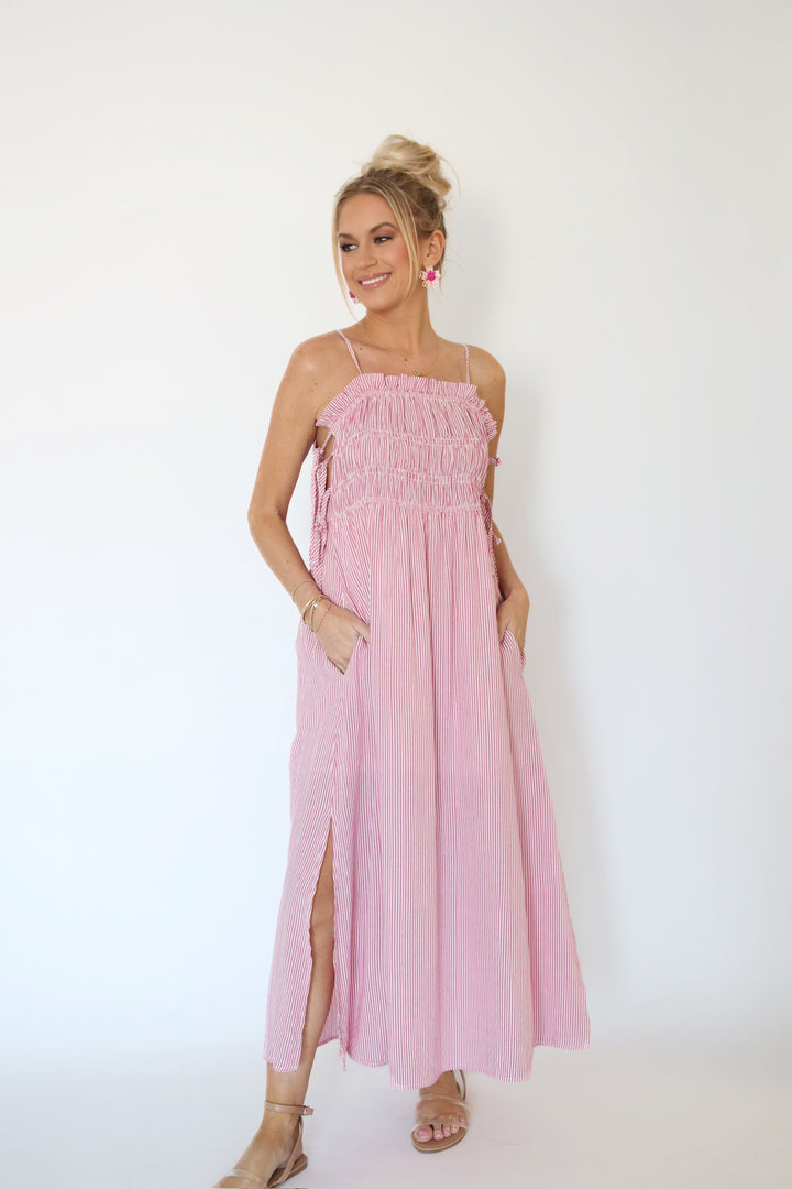 Berry Burst Maxi Dress