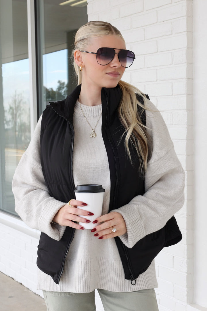 Below Zero Vest- Black