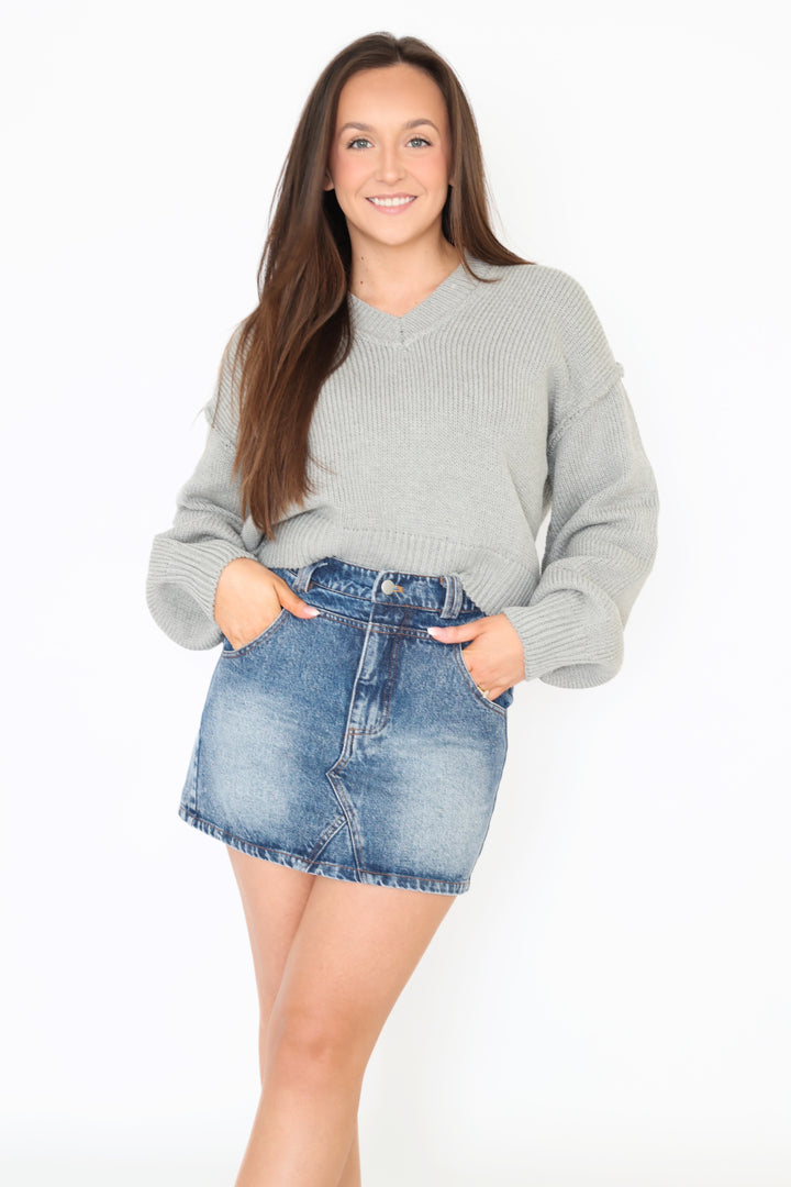 Nancy Crop Sweater