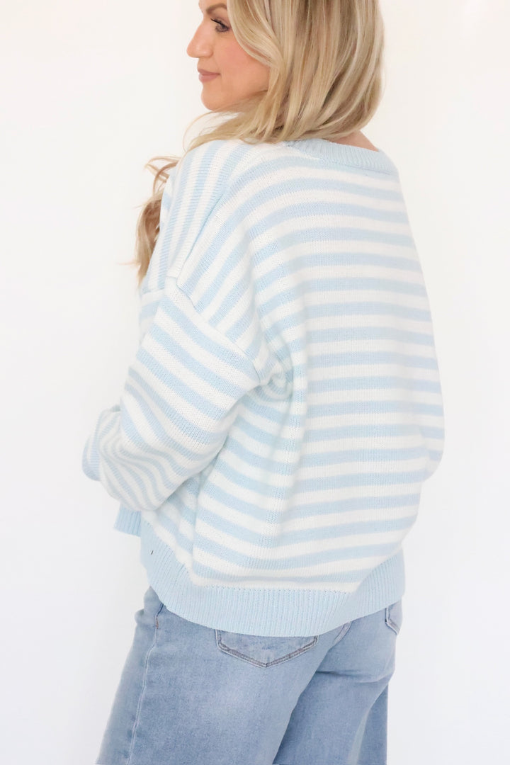 Ophelia Sweater- Blue