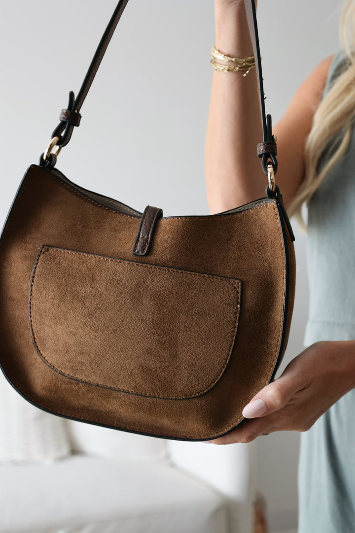 Luca Suede Crossbody