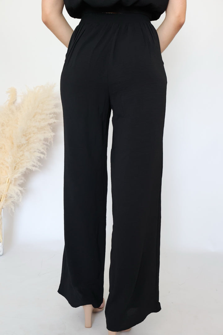 Market Find Pants- Black