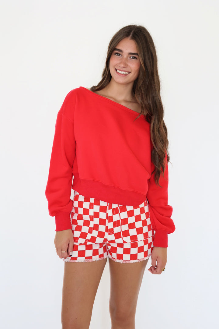 Alina Crop Sweatshirt