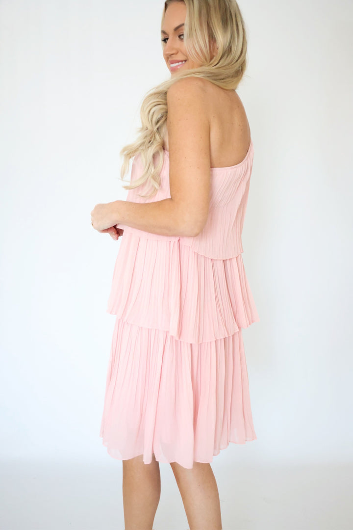 Leah One Shoulder Dress