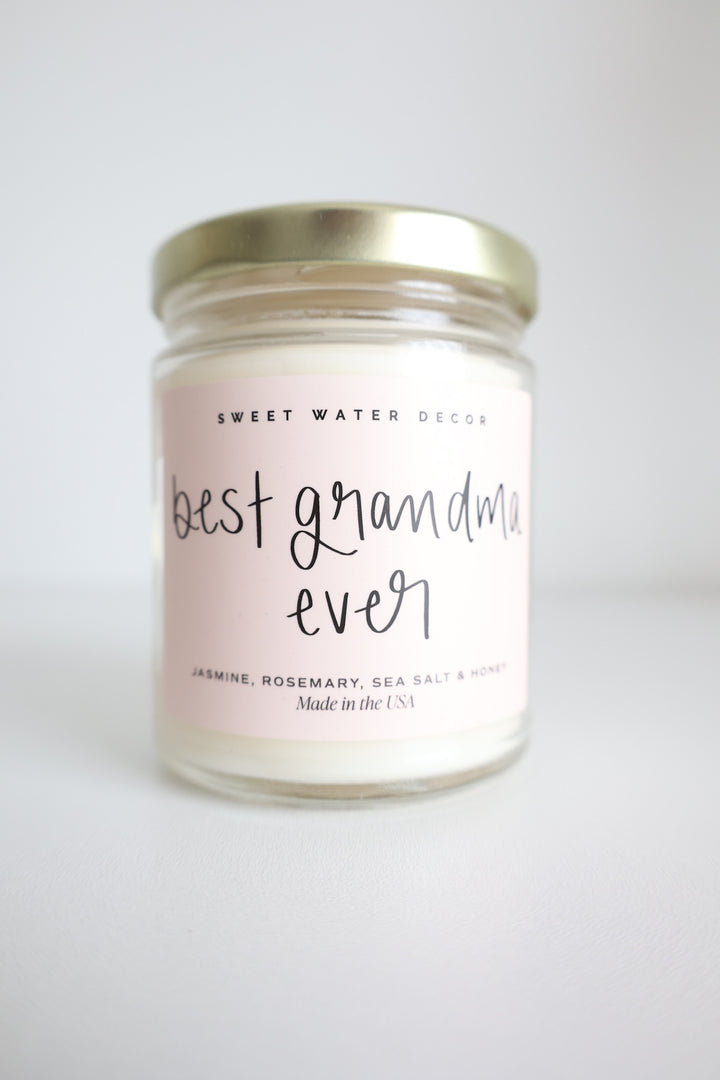 Best Grandma Ever Candle