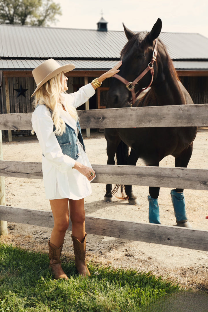 Darlin' Denim Vest- Final Sale