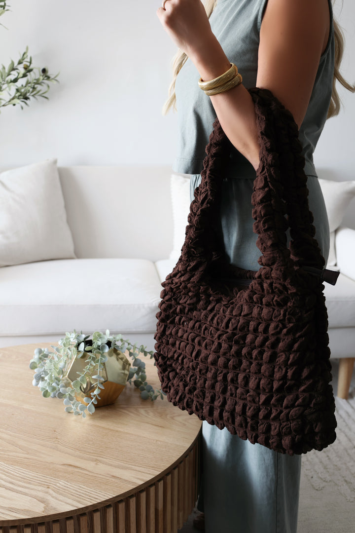 Georgia Puffy Hobo Bag