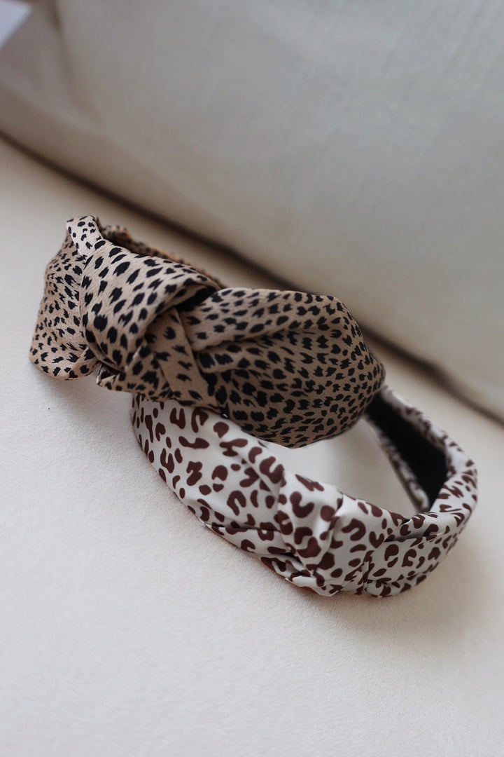 Vintage Leopard Headbad