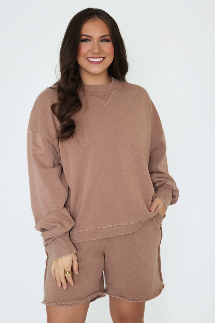 Take A Hike Oversized Sweatshirt