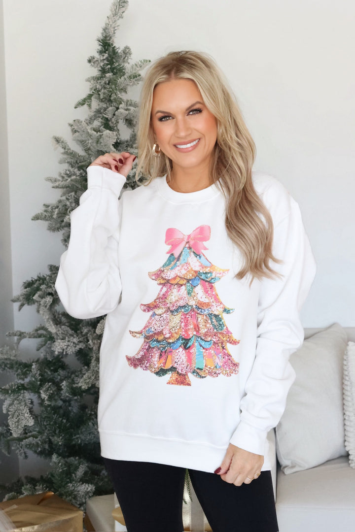 Coquette Christmas Sweatshirt