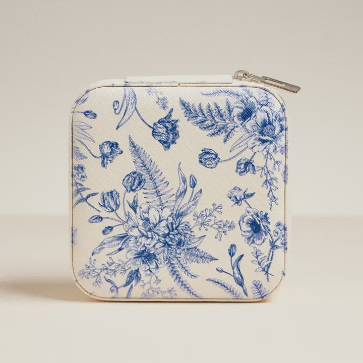 Blue Blossom Jewelry Case