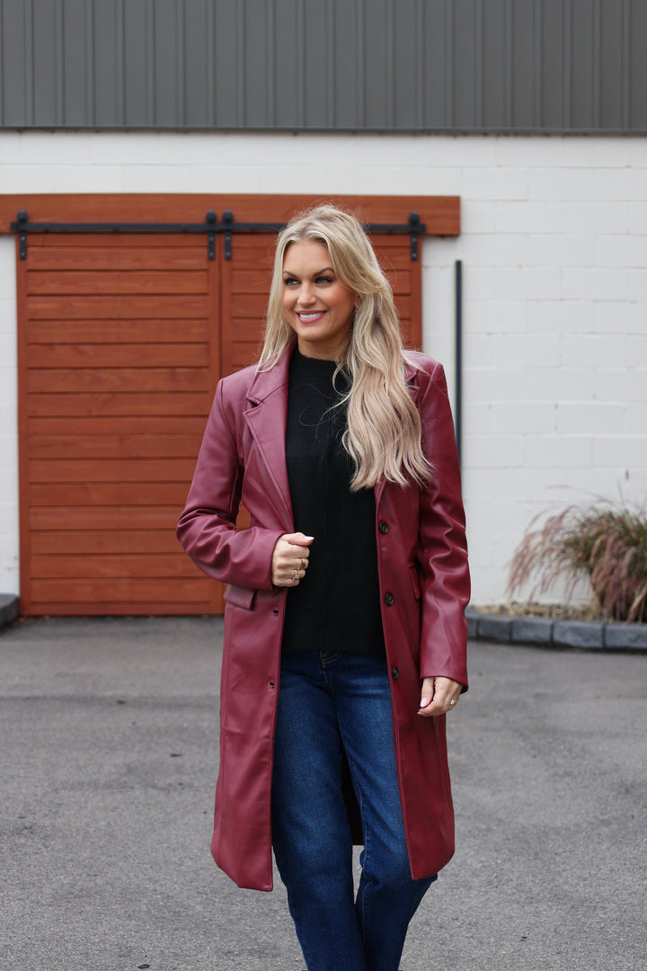 Chatter Leather Coat