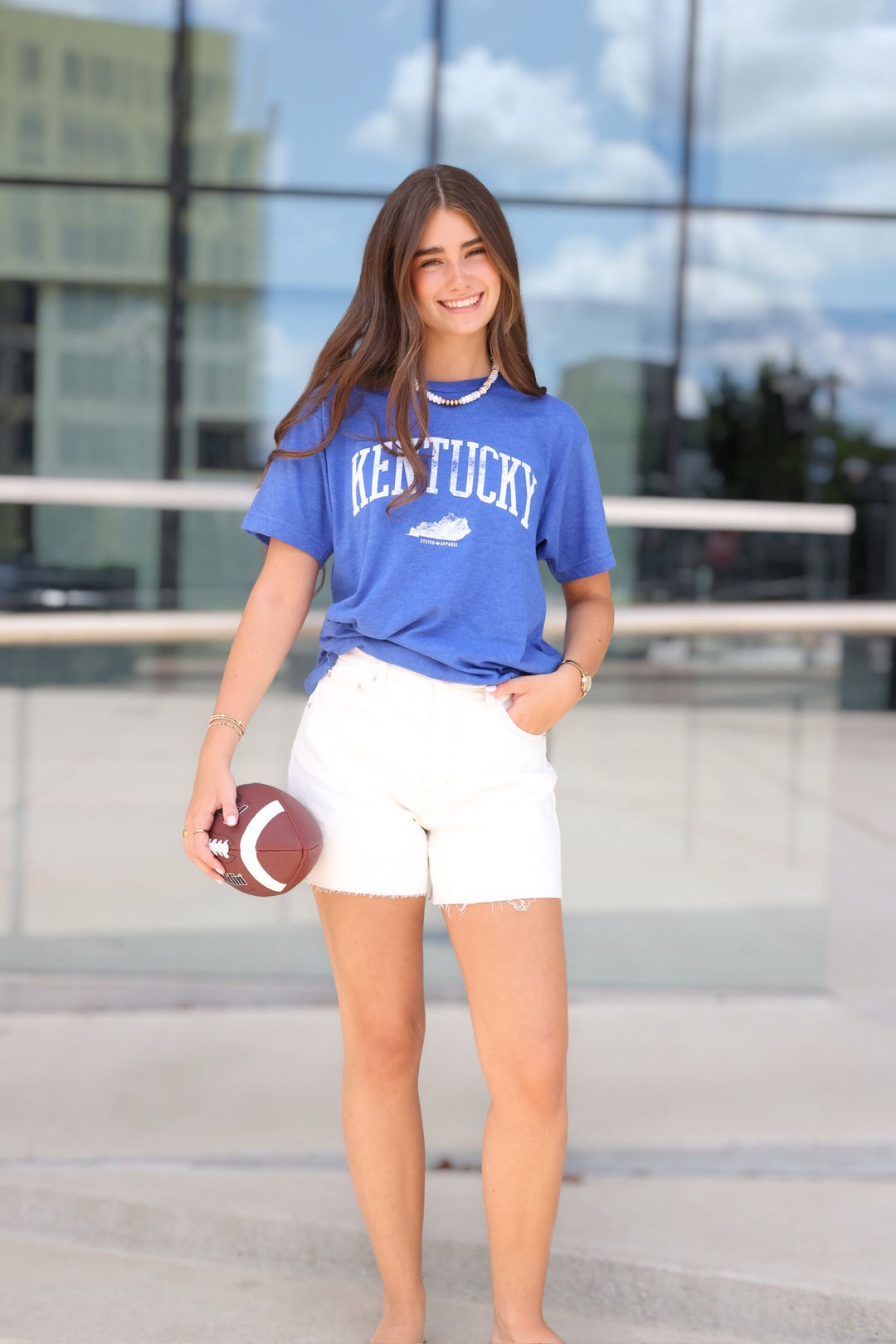 State Love Tee- Blue