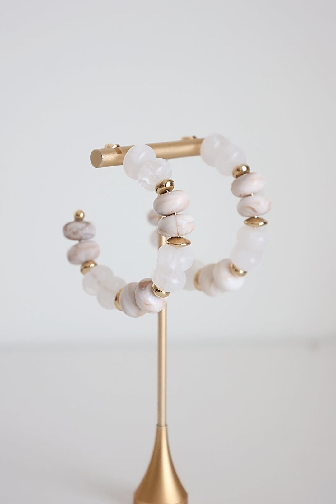 Charlie Beaded Hoops