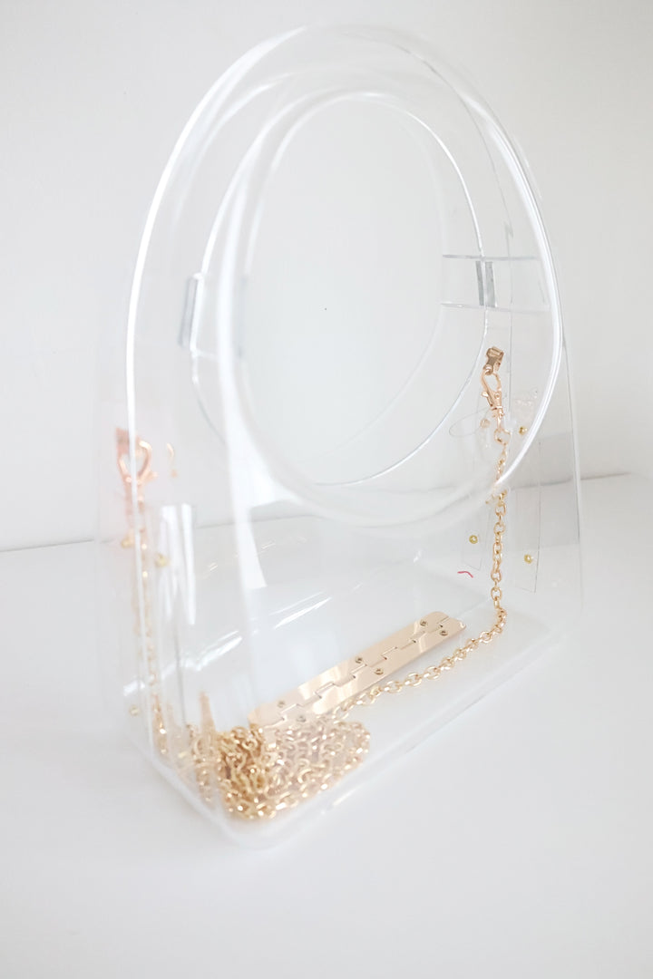 Zoila Evening Bag - Clear