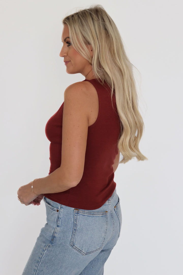 Credit Sleeveless Top