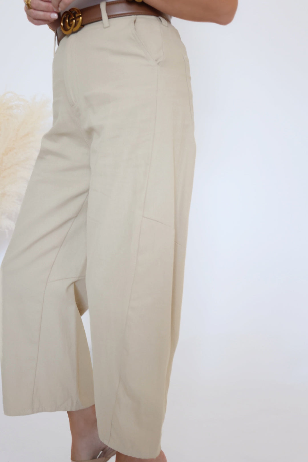 Leelah Pant - Light Taupe