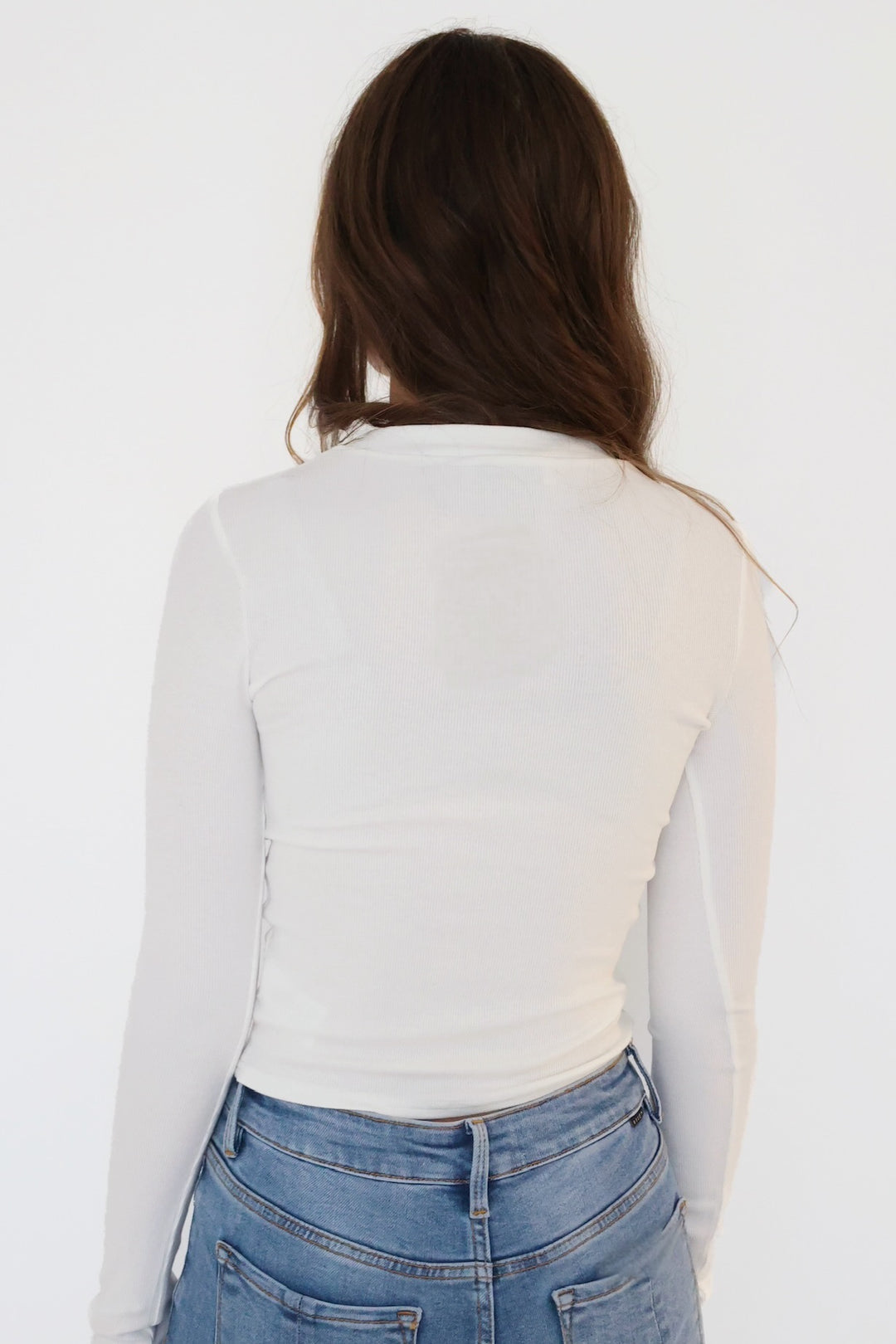 Rohnan Crewneck Top - White