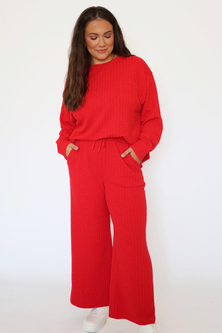 Rachel Textured Pant