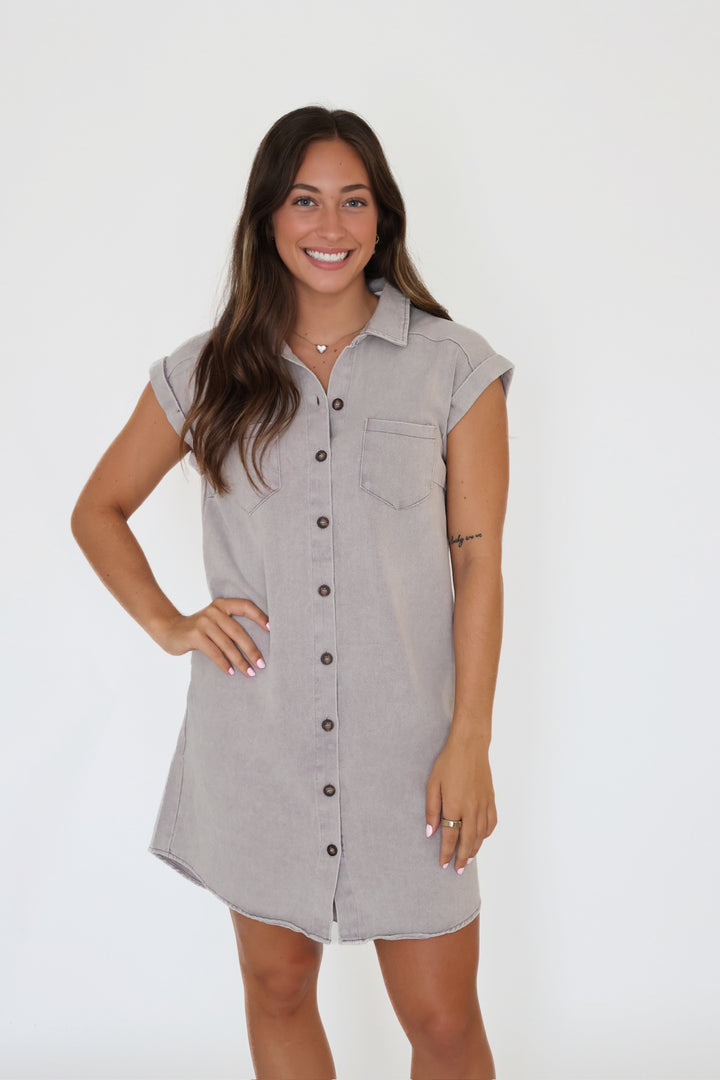 Culberson Dress- Mauve