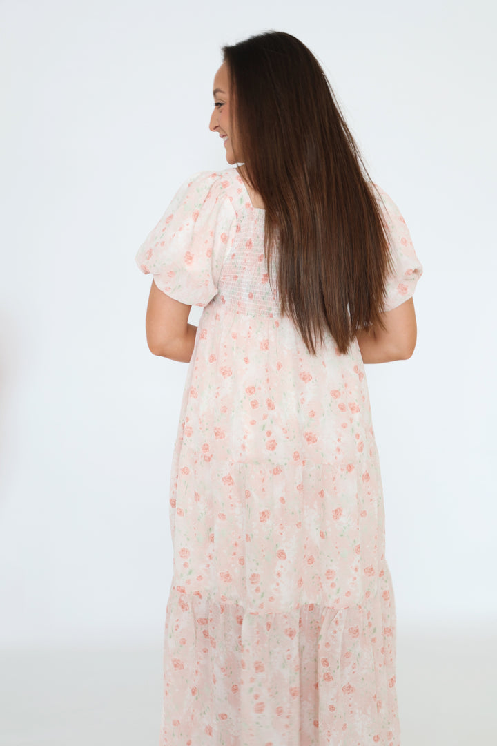 Meg Tiered Midi Dress