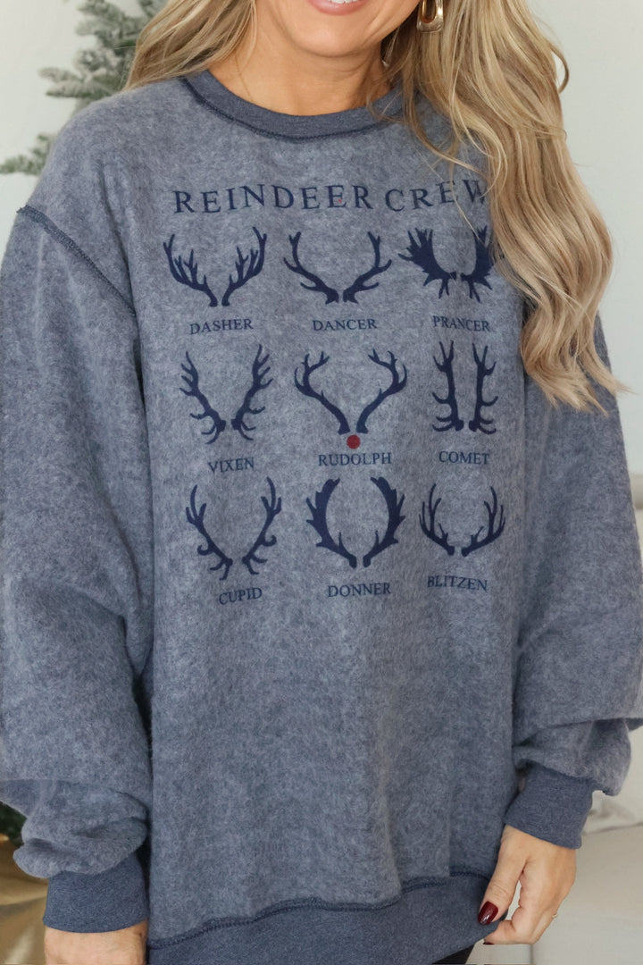 Reindeer Crew Sweatshirt
