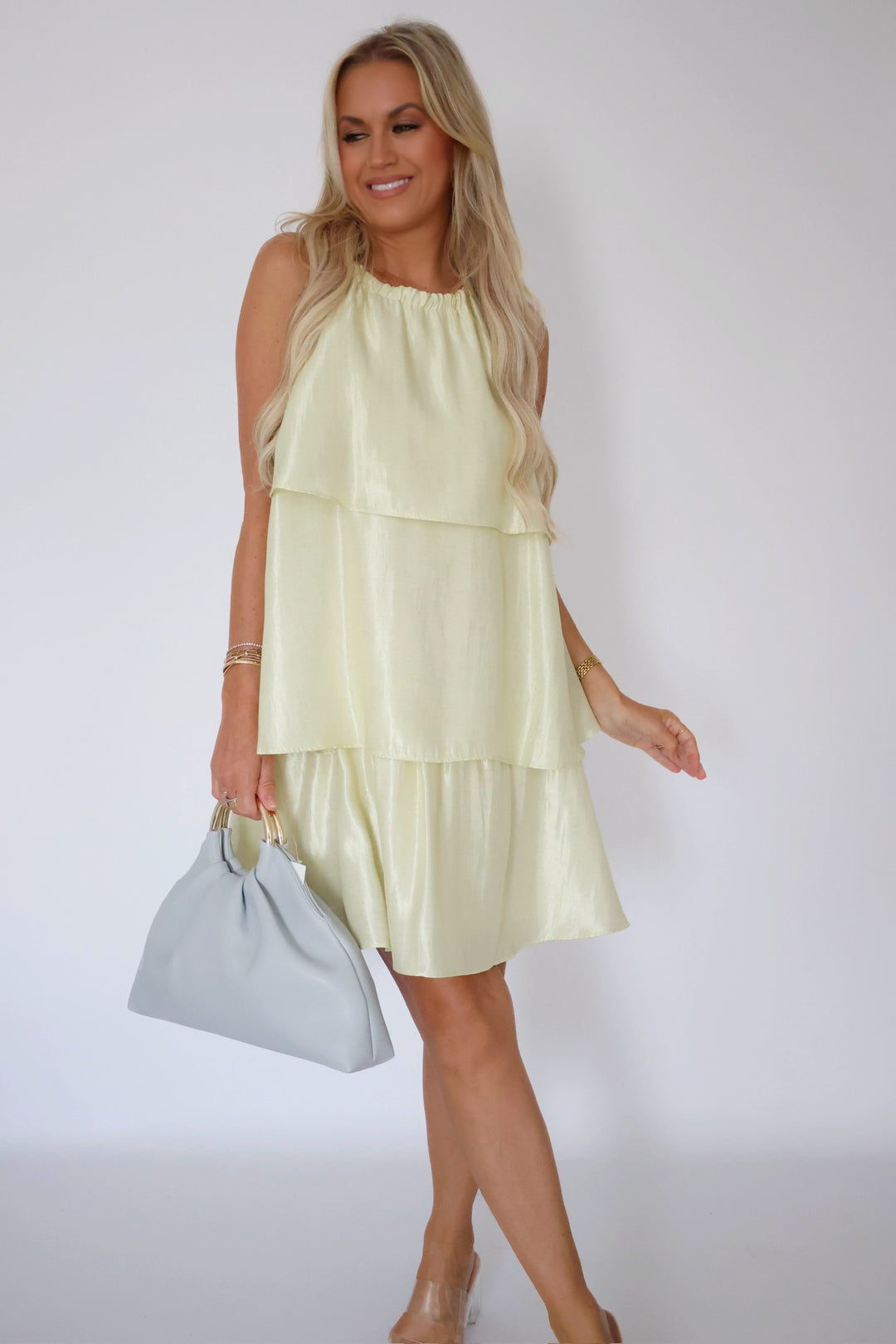 Sunny Layered Mini Dress