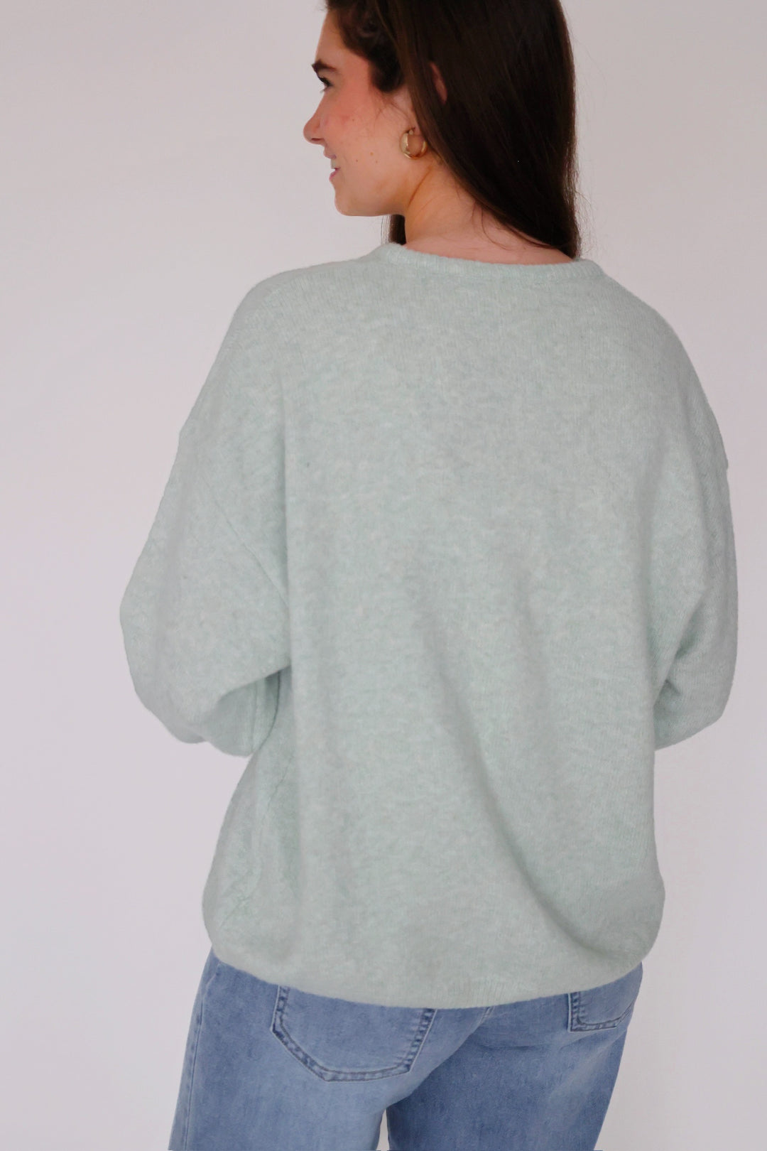 Preboard Cardigan- Mint
